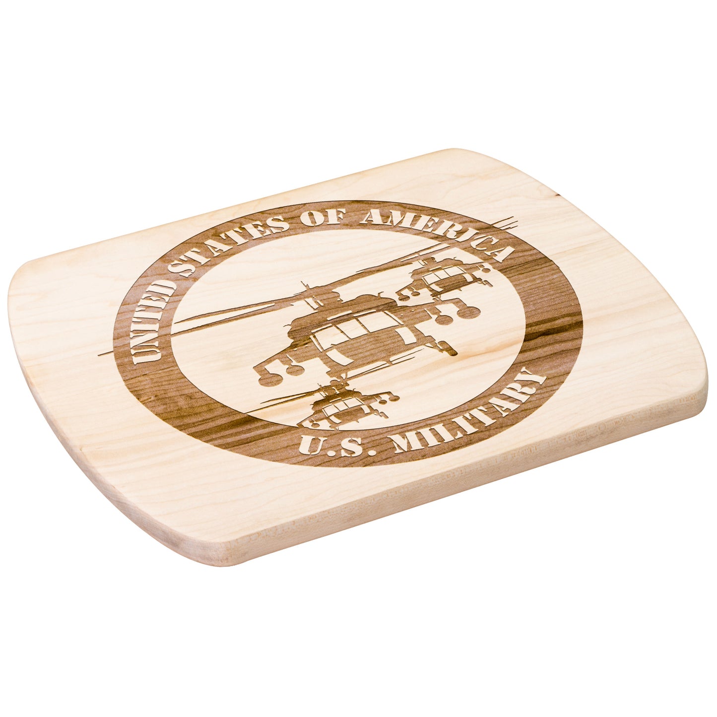 Black Hawk Round (Cutting Board/ Cheese Platter)