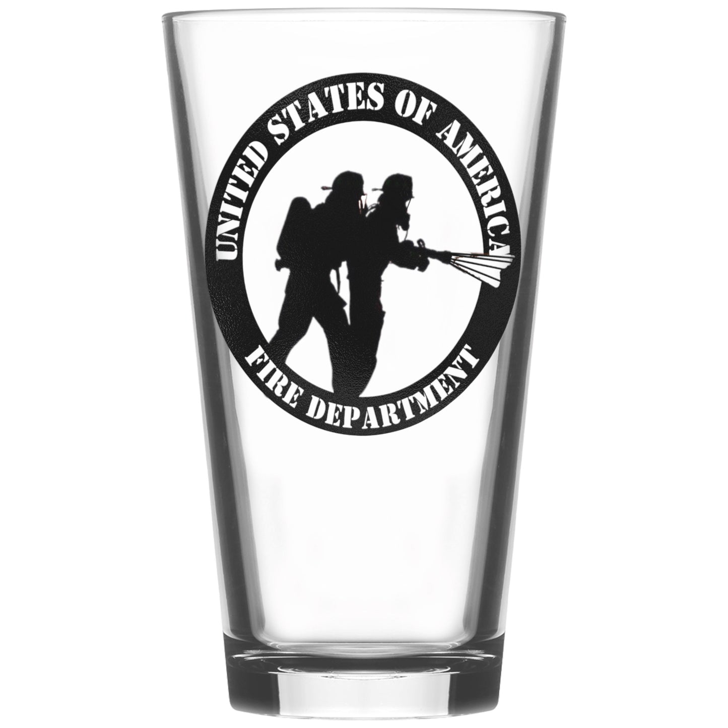Firefighter 2 Round (Beer Glass)