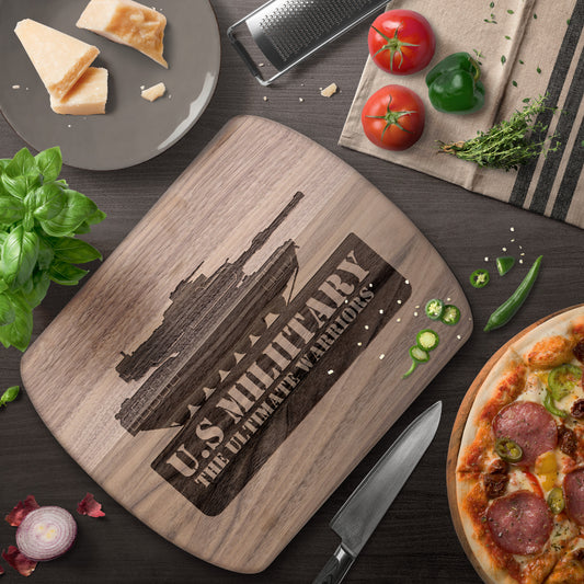 Abram's Tank (Cutting Board/ Cheese Platter)