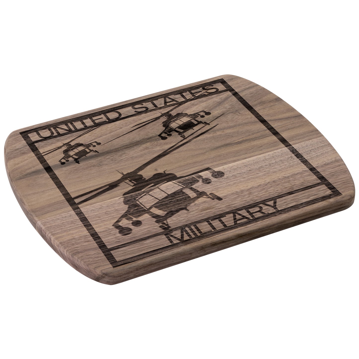 Black Hawk Helicopters Square (Cutting Board)