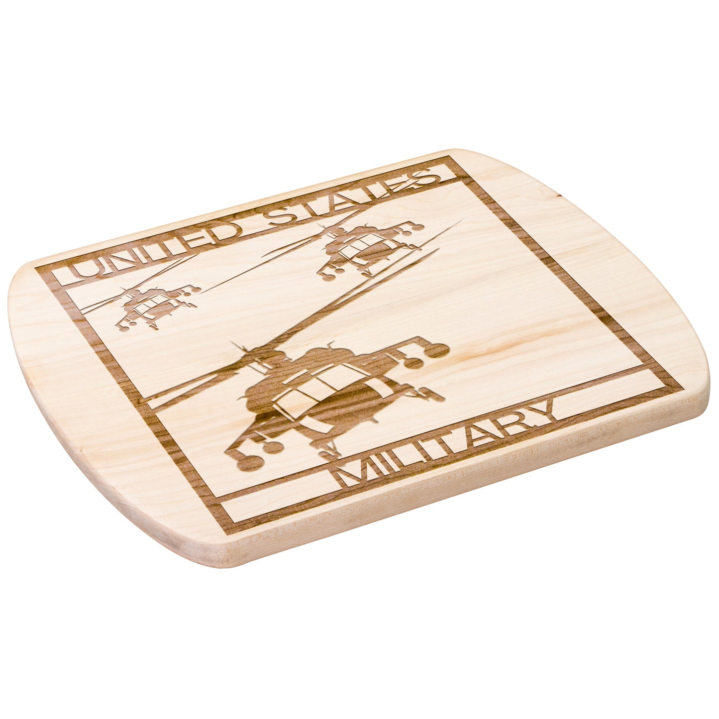 Black Hawk Helicopters Square (Cutting Board)