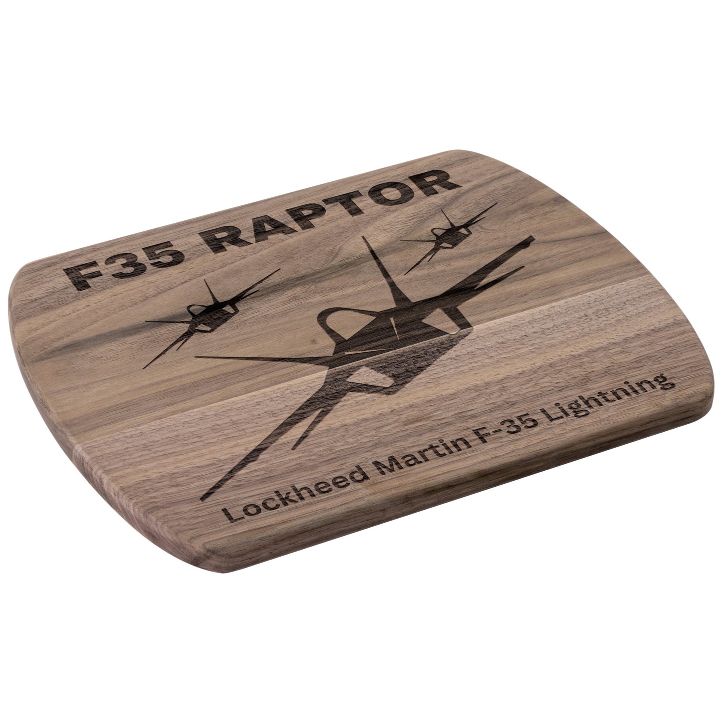 F35 Raptor 2 (Cutting Board/ Cheese Platter)