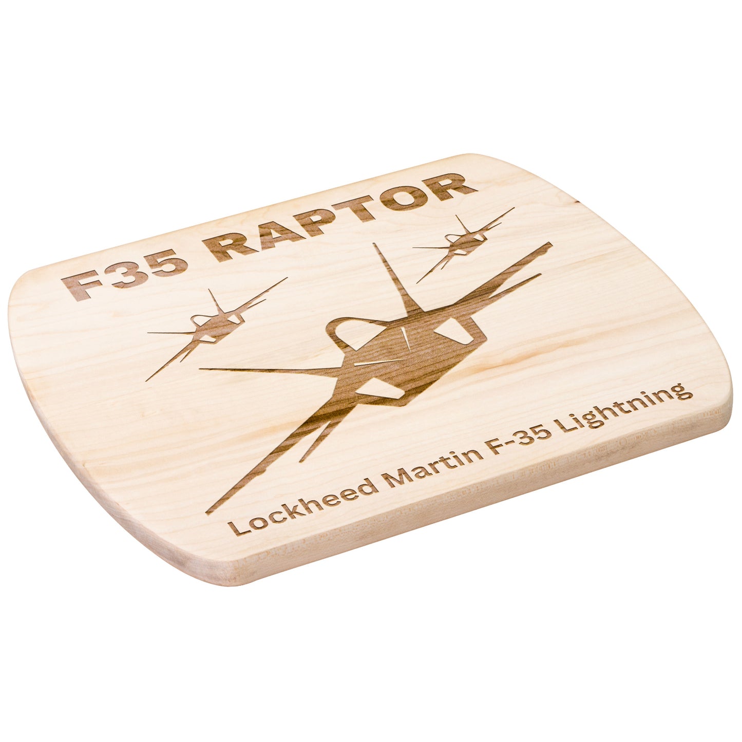 F35 Raptor 2 (Cutting Board/ Cheese Platter)