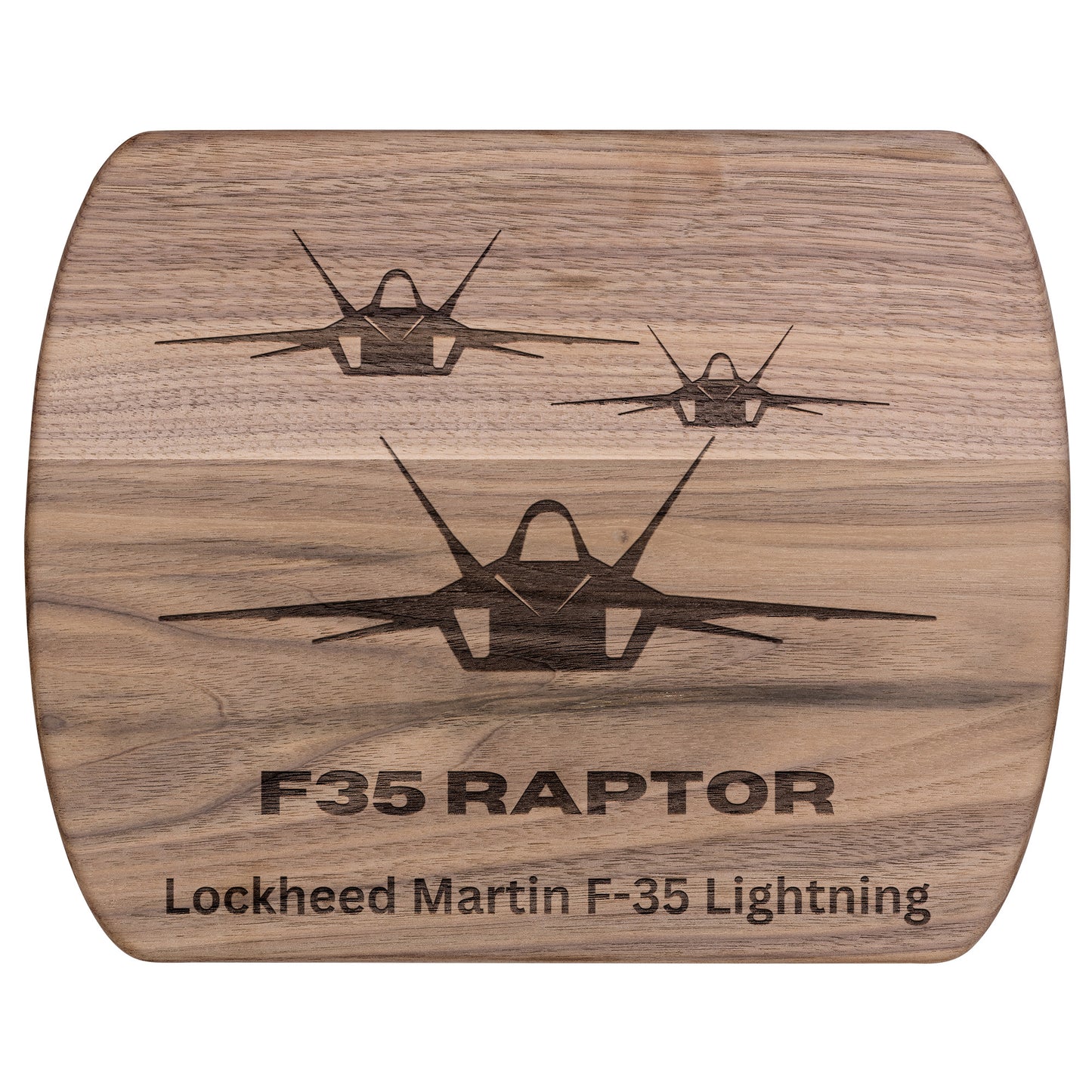 F35 Raptor (Cutting Board/ Cheese Platter)