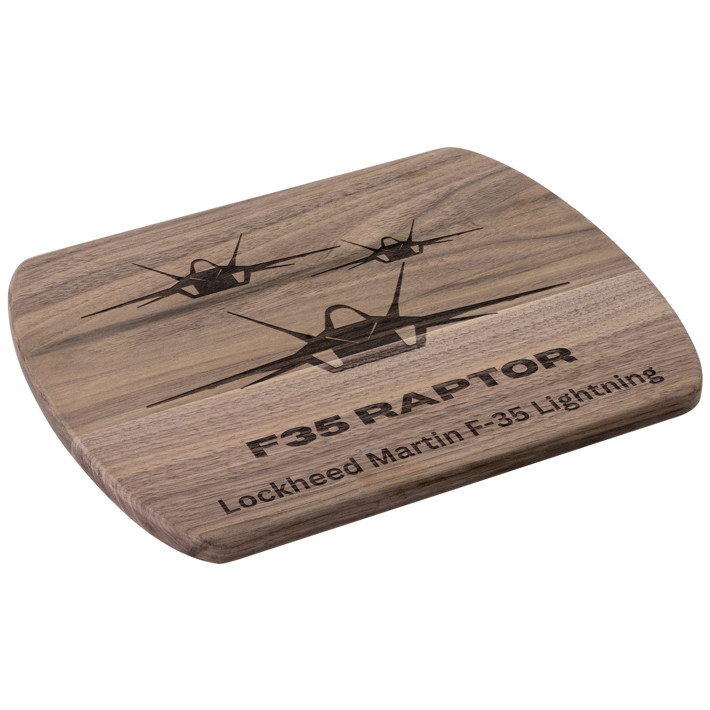F35 Raptor (Cutting Board/ Cheese Platter)