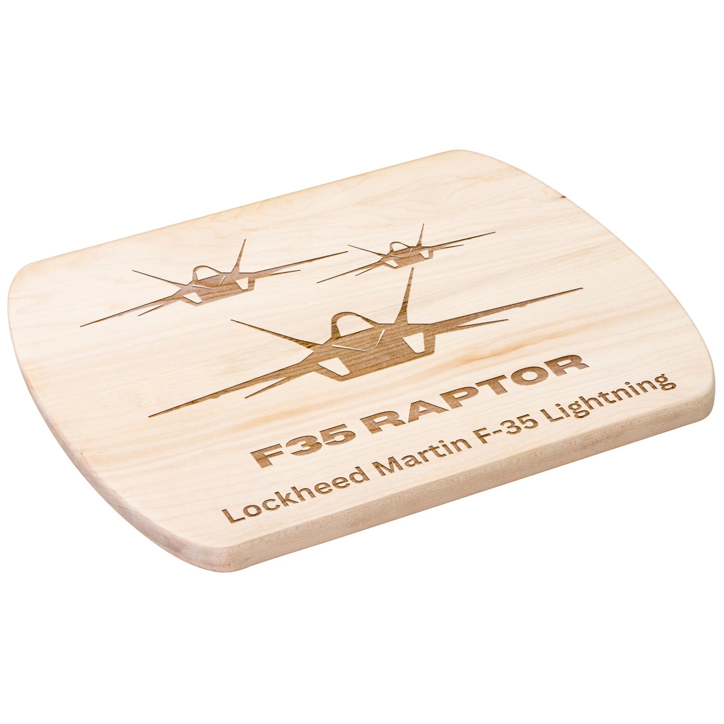 F35 Raptor (Cutting Board/ Cheese Platter)