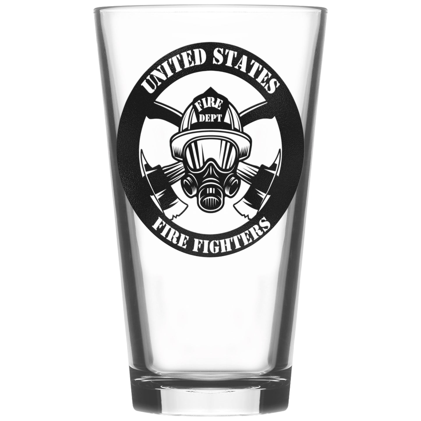 Fire Fighters Round (Beer Glass)