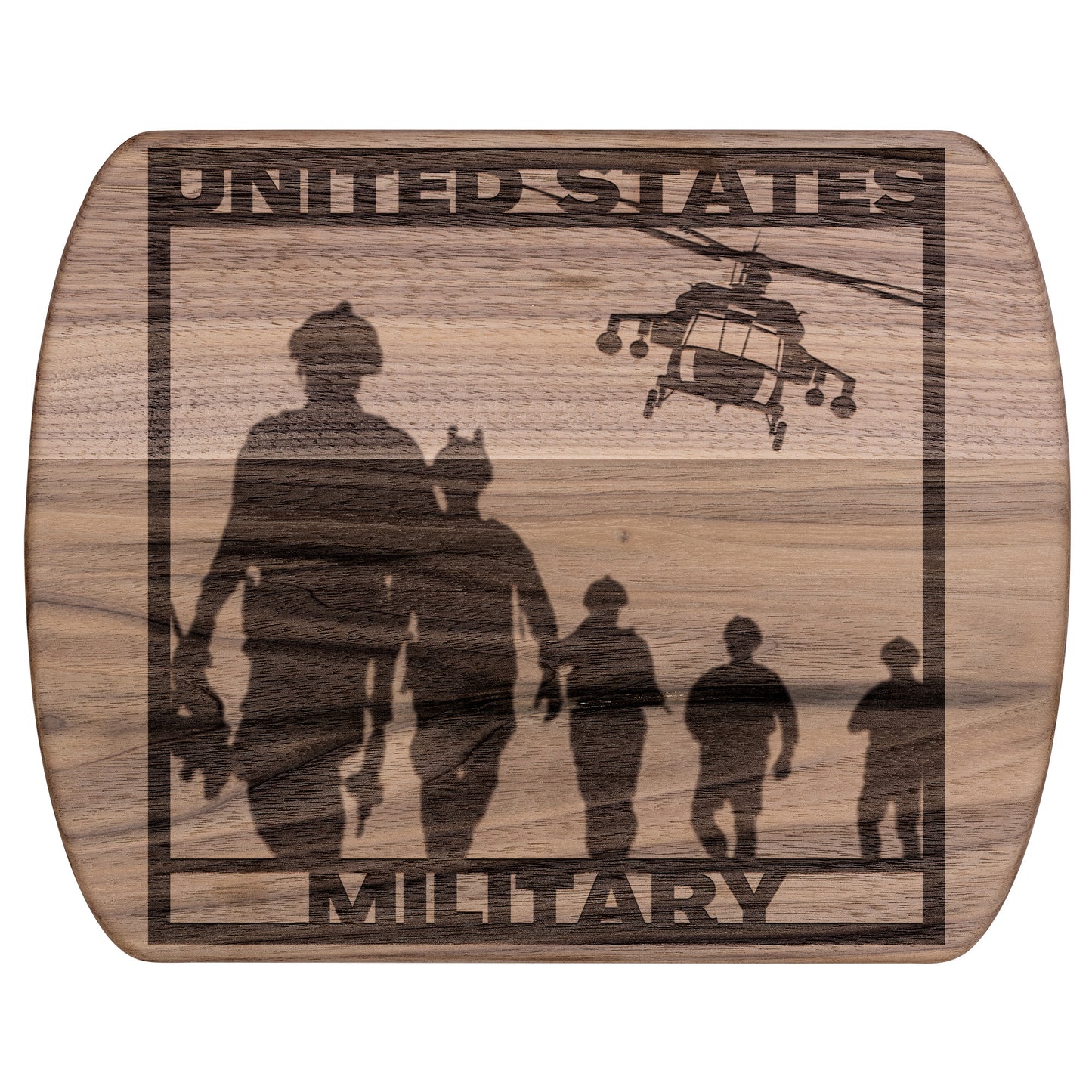 Tour Of Duty  Square (Cutting Board/ Cheese Platter)