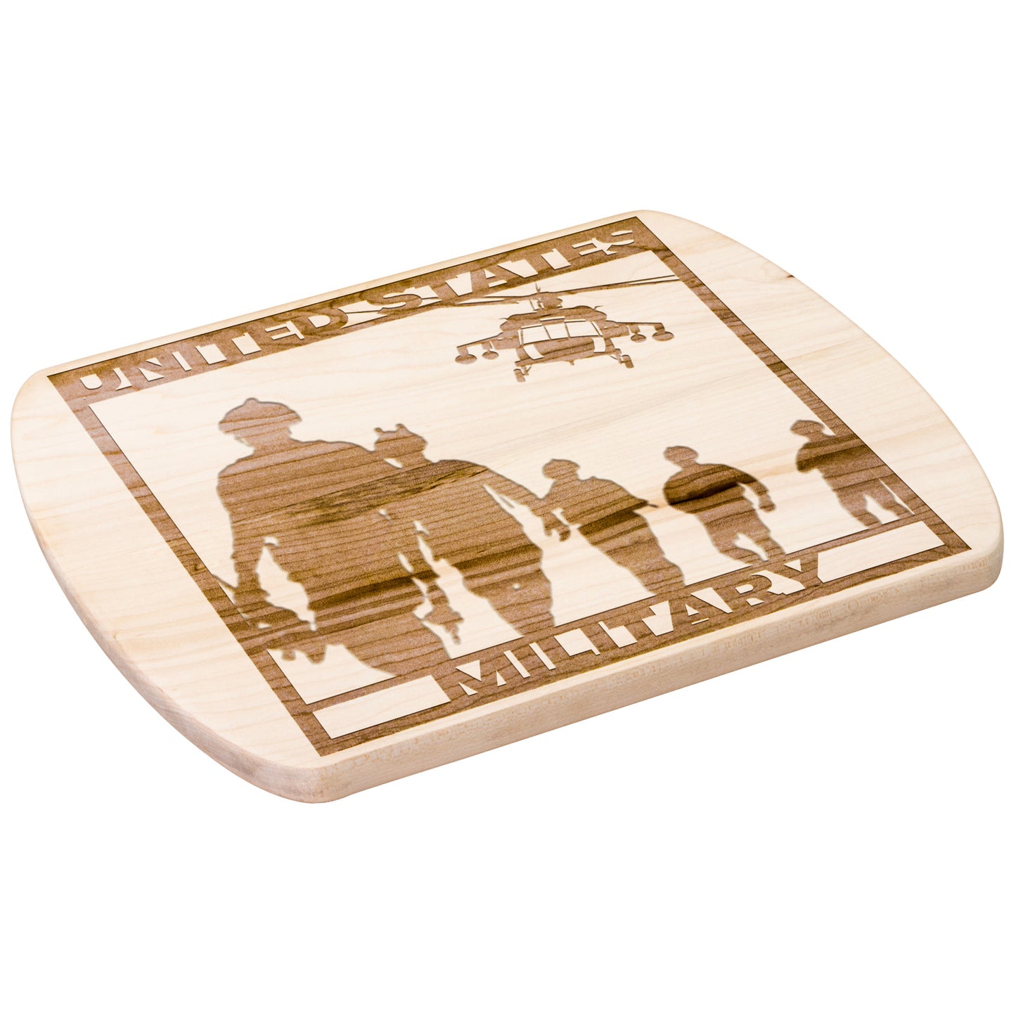 Tour Of Duty  Square (Cutting Board/ Cheese Platter)