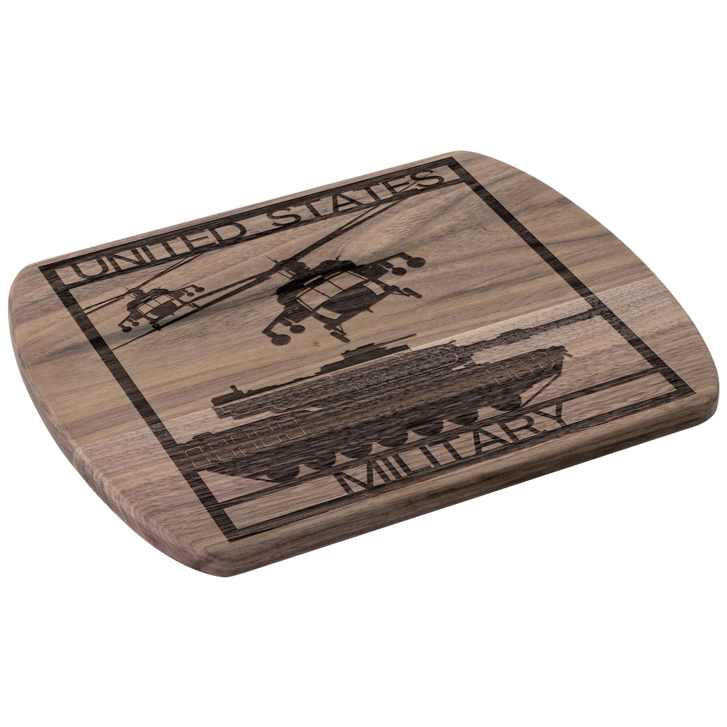 US Military Square (Cutting Board/ Cheese Board)