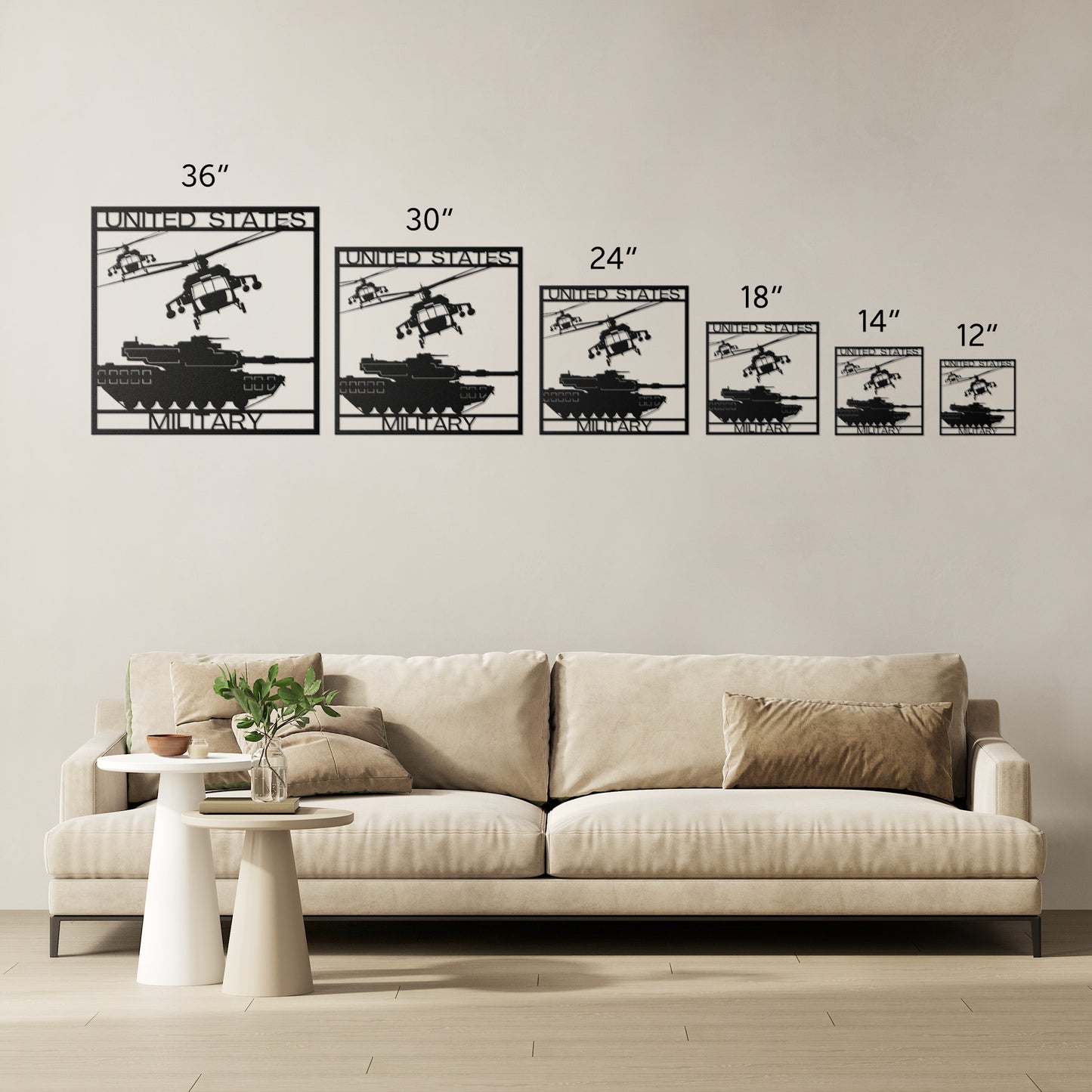 US Military sign